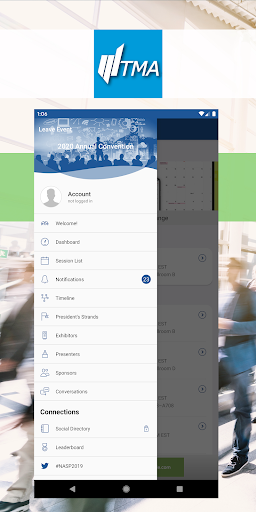 Android application TMA Global Events screenshort