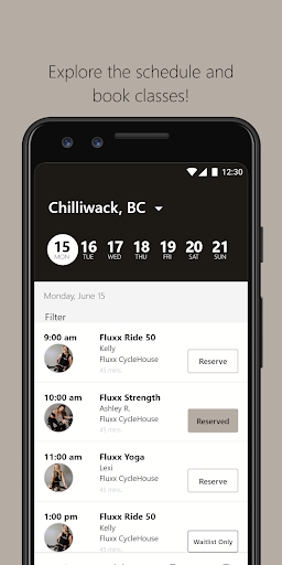Fluxx CycleHouse Screen 3