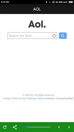 Android application QuickSearch screenshort