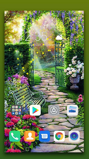 Garden Live Wallpaper screenshot 5