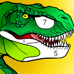 Cover Image of Télécharger Livre de coloriage de dinosaures - Encyclopédie pour enfants  APK