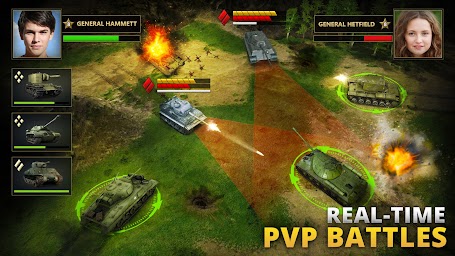 Tanks Charge: Online PvP Arena