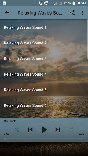 Relaxing Waves Sounds Screen 2