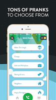 screenshot of Prank Call Voice Changer App