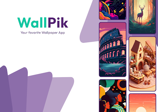 Android application WallPik - Wallpapers screenshort