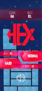 Hex - break blocks puzzle