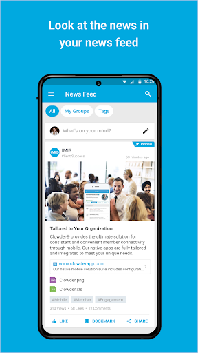 Android application iMIS screenshort