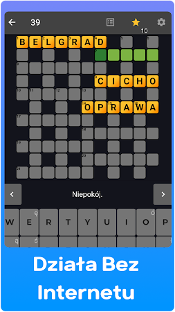Game screenshot Krzyżówki hack