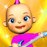 Cover Image of डाउनलोड माई टॉकिंग बेबी म्यूजिक स्टार  APK
