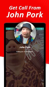 John Pork Fake Video Call