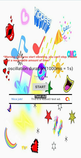 Android application Vibration prank app screenshort
