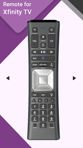 Remote for Xfinity TV Screen 3