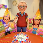 Cover Image of Download Grandpa Surprise Birthday Sim  APK
