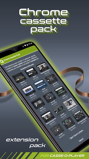 Android application Chrome Cassette Pack screenshort