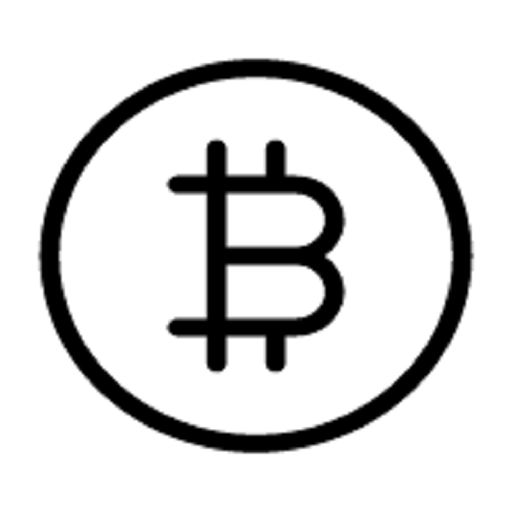 Simple cryptocurrency tracking logo