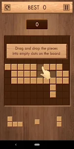 Wood Block Crush - Puzzle Game