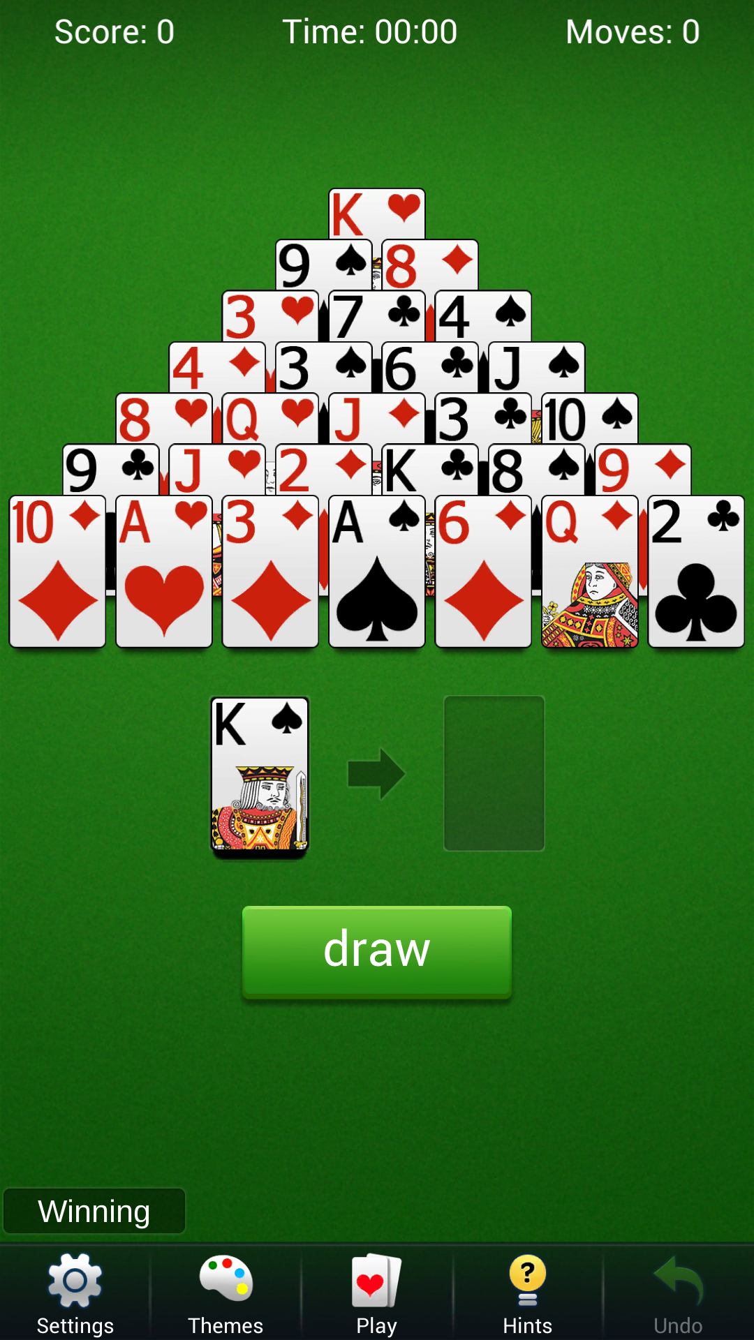 Pyramid Solitaire - Card Games screenshot 1