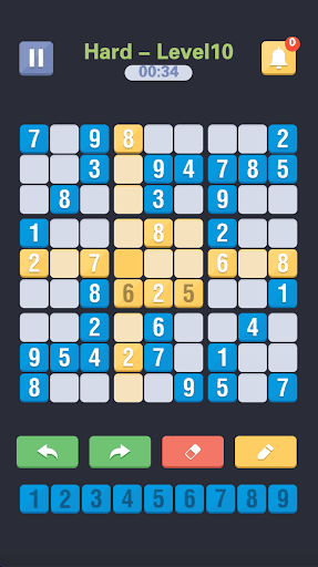 Android application Sudoku Puzzle Game - Classic screenshort