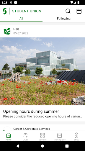 Android application SHSG Campus screenshort