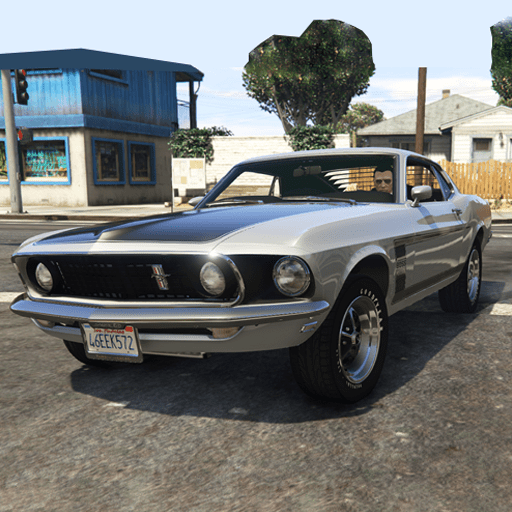 Classic Ford Mustang Drift Car