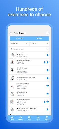 Screenshot of Workout Quest - Gamified Gym