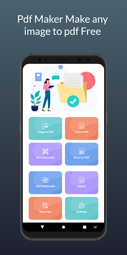Screenshot of PDF Maker & QR Scanner