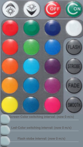 Android application Magic light party remot IR LED screenshort