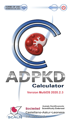 Android application ADPKD Calculator screenshort