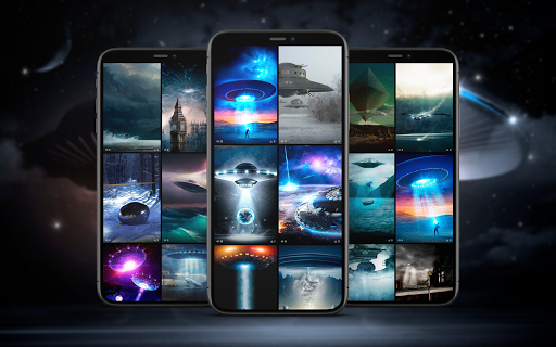 Android application Ufo Wallpapers screenshort