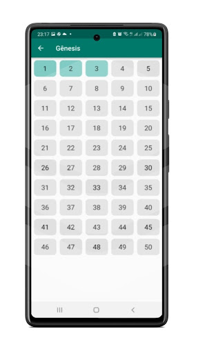 Controle de Leitura da Bíblia Screen 2