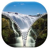 Waterfall Zipper Screen icon