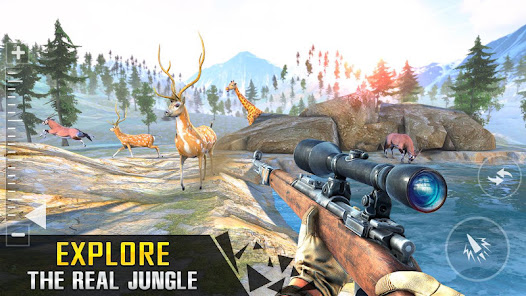 Safari Deer Hunting: Gun Games Mod + Apk(Unlimited Money/Cash) screenshots 1