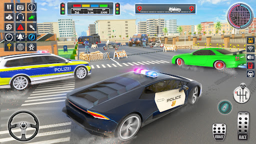 Android application Police Car Games: Car Driving screenshort