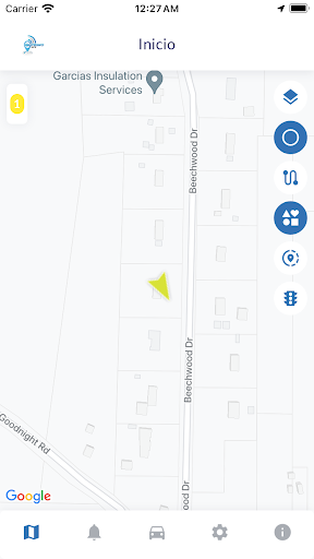 Android application PRIMO GPS screenshort