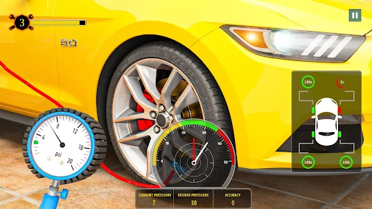 Car Mechanic Sim: Tyre Shop 3D