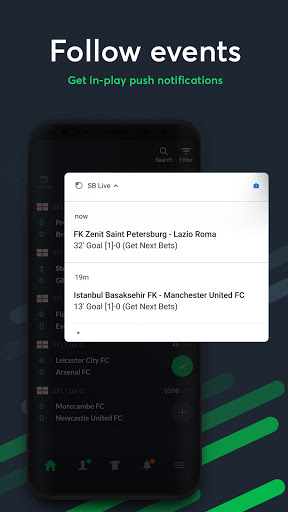 SB LIVE - Sports News & Scores Screen 2