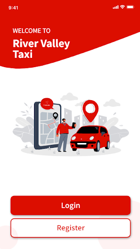 Android application River Valley Taxi screenshort