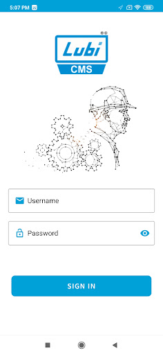 Android application Lubi CMS screenshort