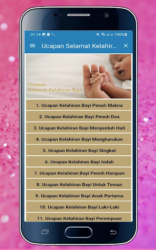 Ucapan Selamat Kelahiran Bayi Screen 3