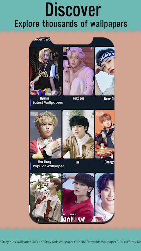 Android application Stray Kids Wallpaper GIFs 4K screenshort