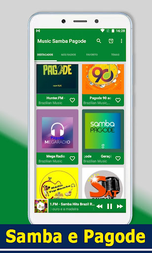Android application Musica Samba e Pagode screenshort
