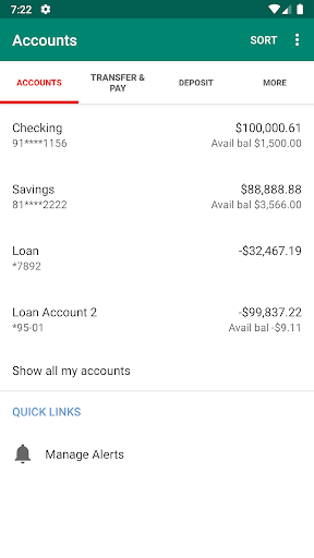 Coral Comm FCU Screen 3