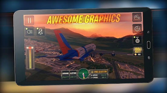 Airplane Flight Simulator Screenshot