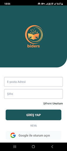 Android application Biders - Özel Ders ve Koçluk screenshort