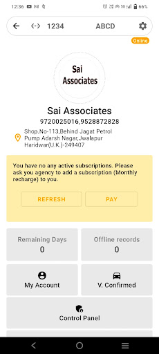 Sai Associate Screen 3