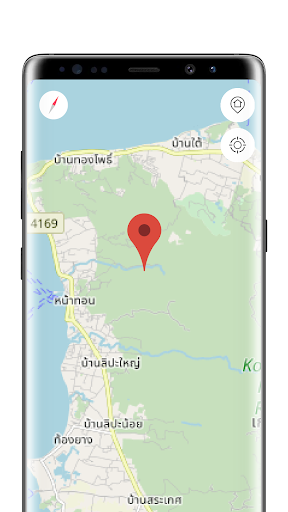 Android application Ko Samui Offline Map screenshort