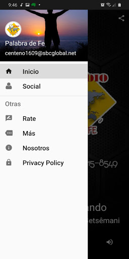 Palabras de Fe Now Screen 2