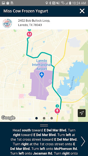Screenshot of Visit Laredo, TX