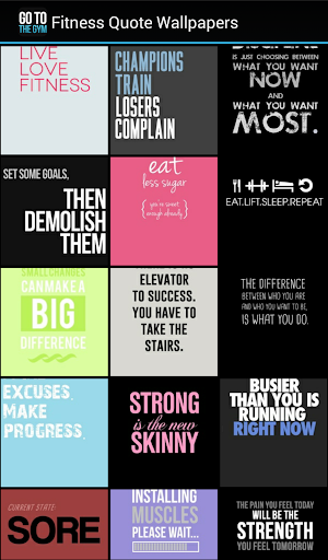 Fitness Quote Wallpapers Screen 2