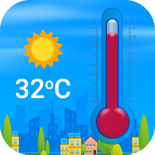 Mobile Thermometer  Icon